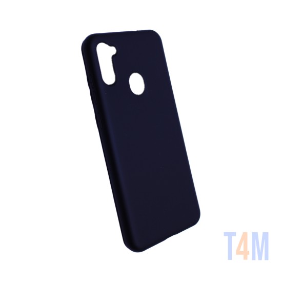 Capa de Silicone para Samsung Galaxy A11/M11 Preto